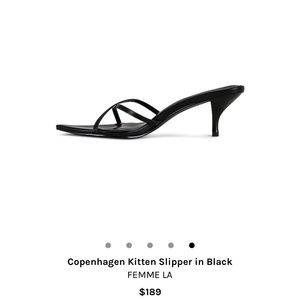 FEMME LA kitten heels